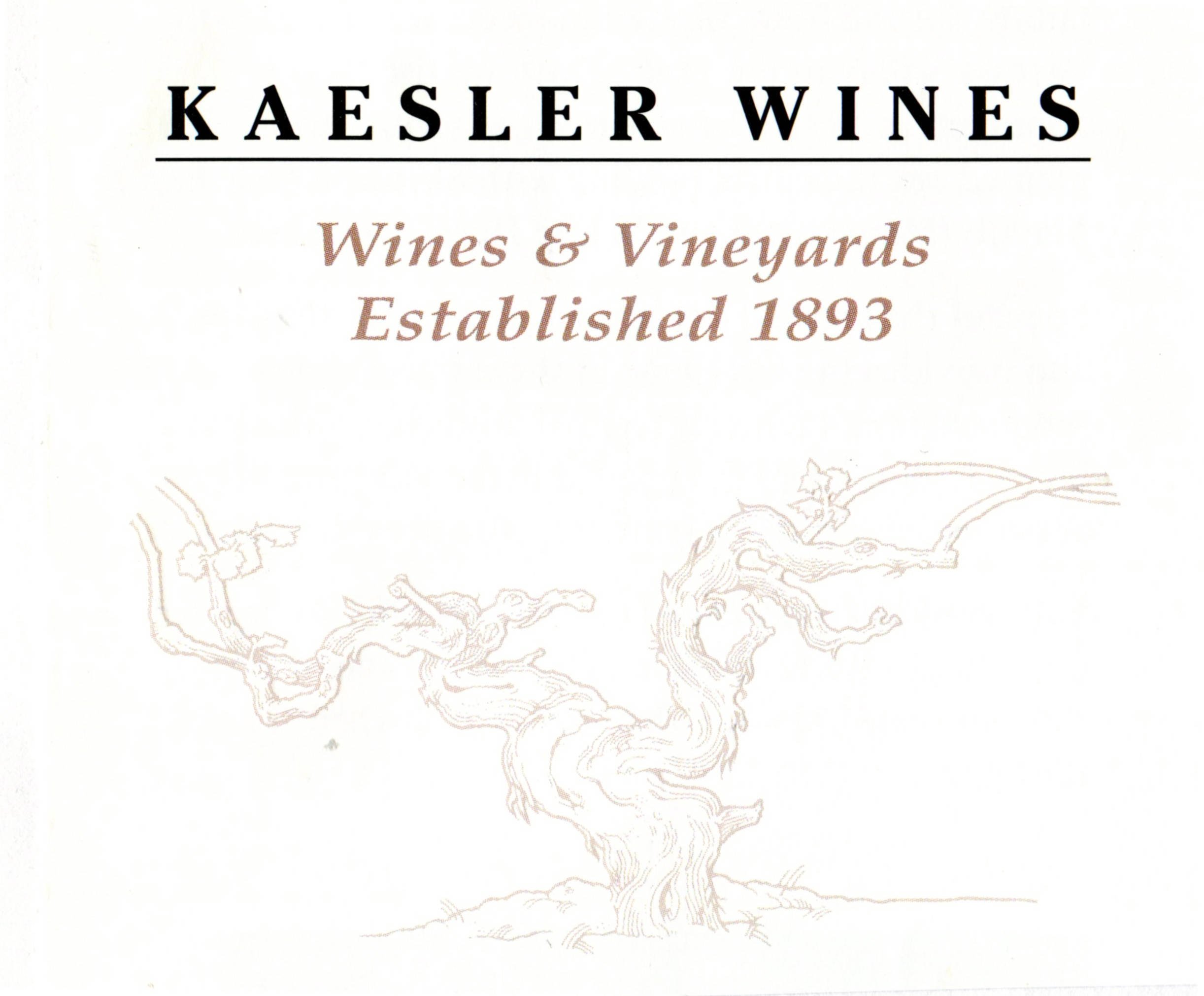 Kaesler Winery label