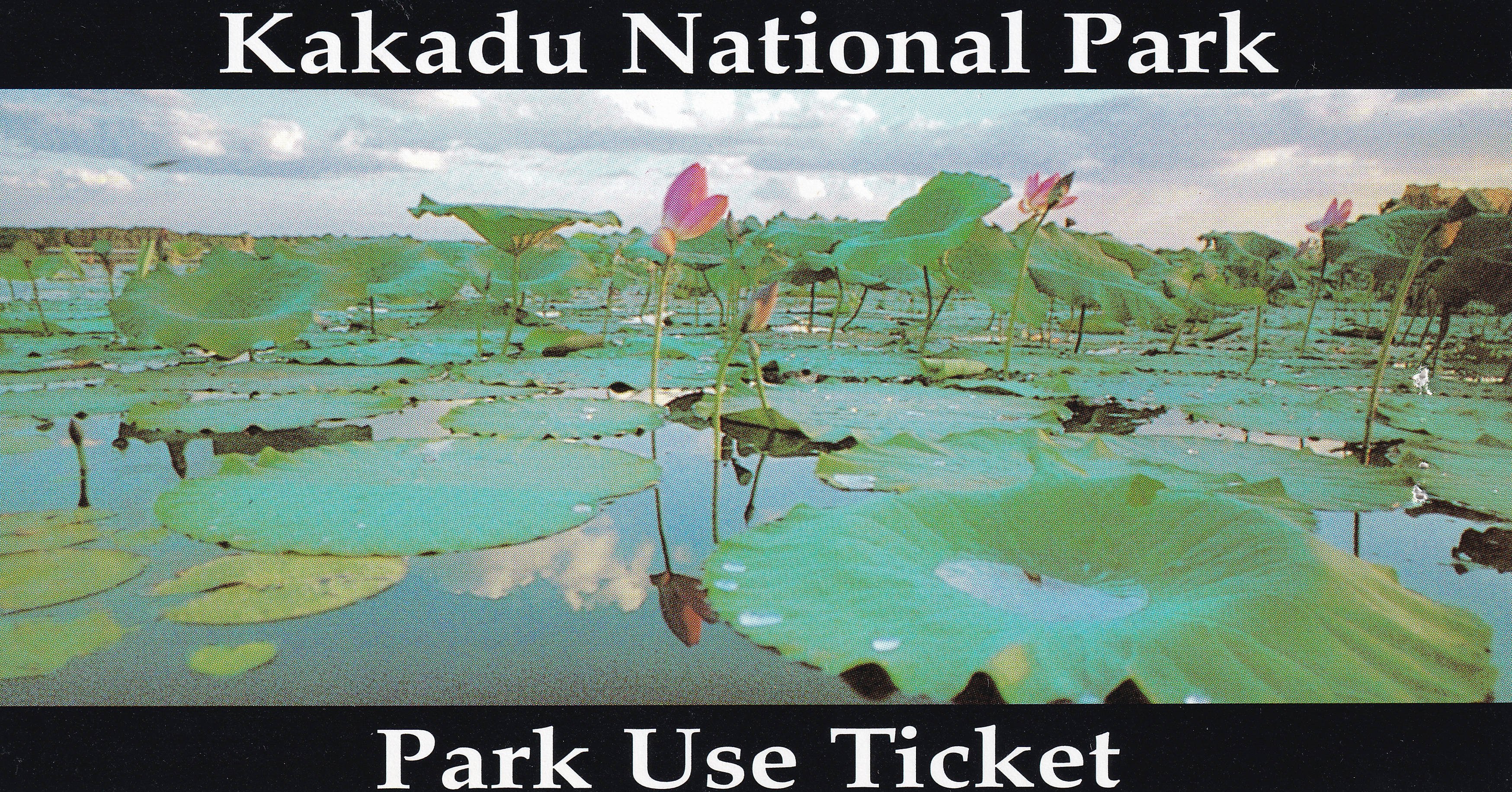 Kakadu National Park entry ticket